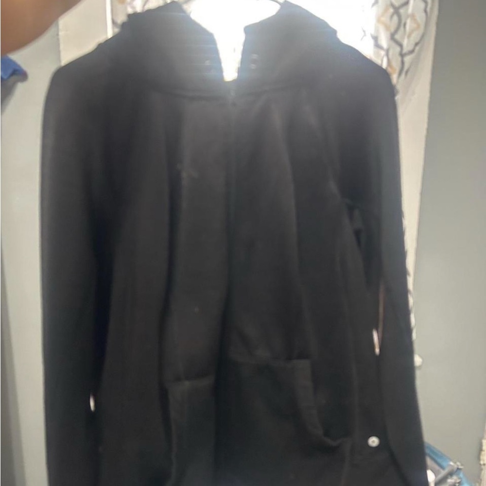 Black Hooded Jacket